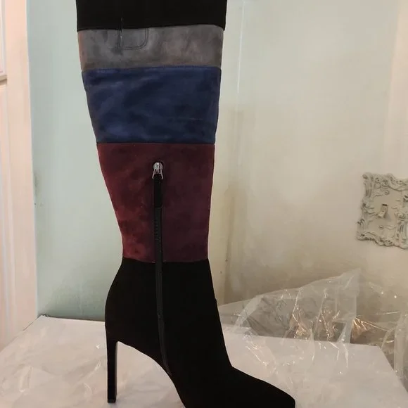 Nine West Multicolor Heeled Boots - Picture 3 of 10